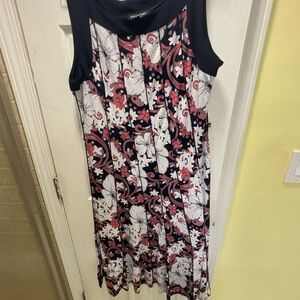Perceptions New York Sleeveless Floral Maxi Dress Size XL